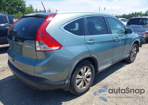 2012 Honda Cr-V Ex-L z USA, uszkodzony, nr VIN 2HKRM4H77CH630822